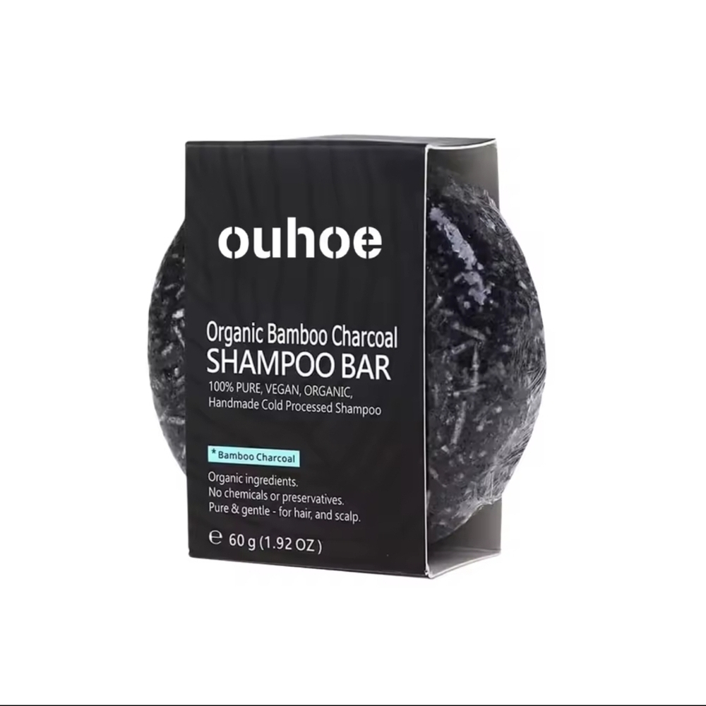 HUE Black Bamboo Charcoal Shampoo Bar